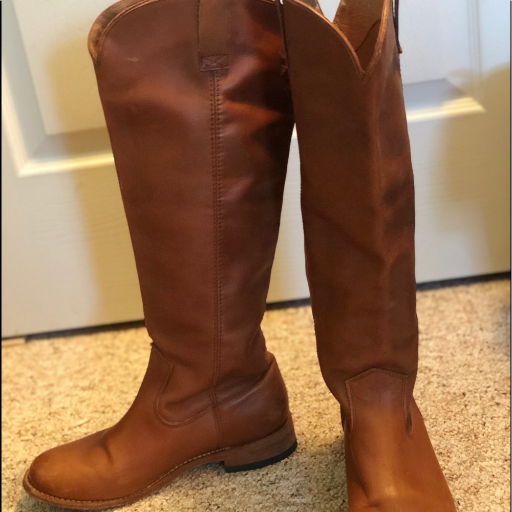 tall leather boots
